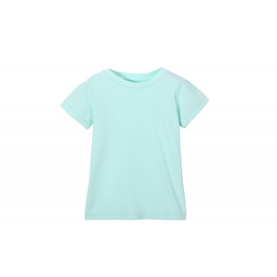 Short Sleeve T-Shirt Bamboo Cotton Kids Top Apparel Tee